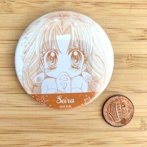 Rare MANGA art pichi pichi pitch can badge